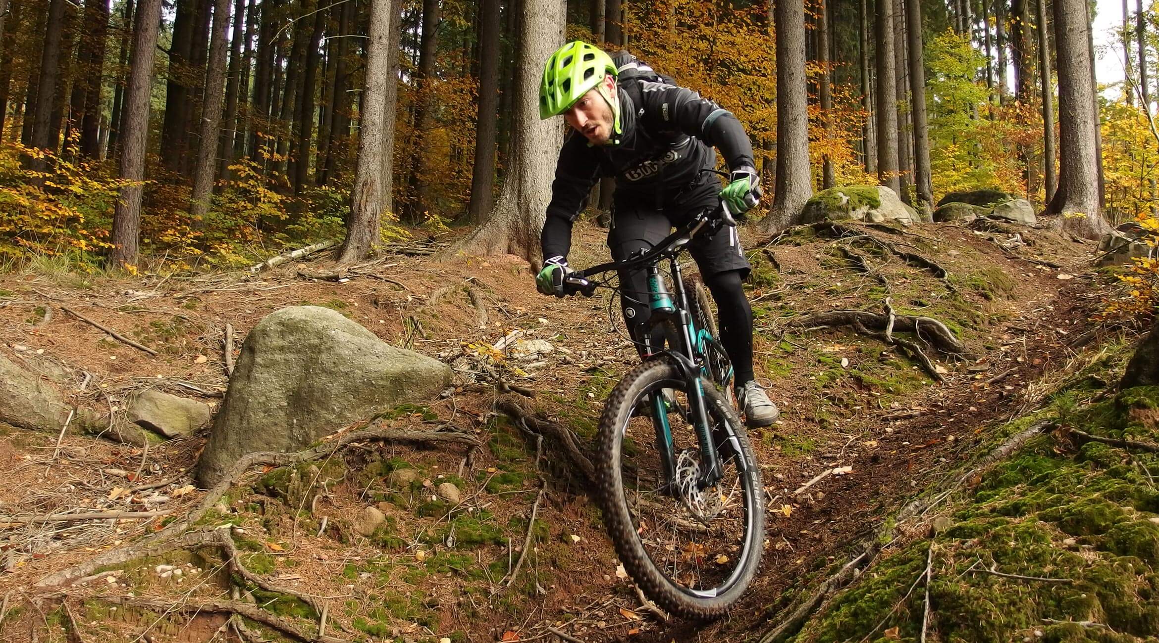 The best of Trutnov, network of  one-way MTB trails Trutnov Trails