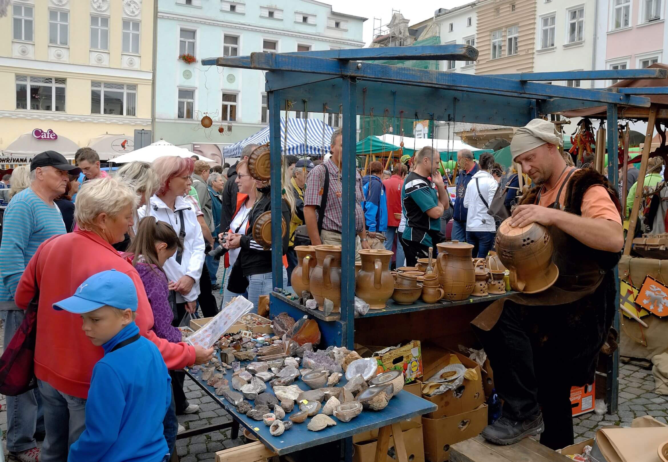 Trutnov, Rüberzahlplatz, Jahrmarkt