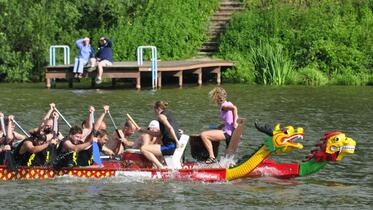 Trutnov, sport and recreational lakeside resort Dolce, Dragon Boats competition of Trutnov Challenge Cup