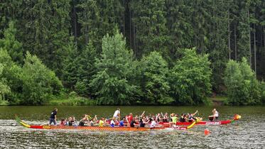 Trutnov, sport and recreational lakeside resort Dolce, Dragon Boats competition of Trutnov Challenge Cup