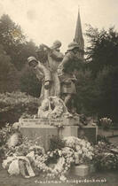 Trutnov, Emil Schwantner, rzeźba Taniec Śmierci, oryginalna statua