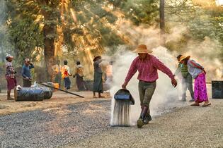 Trutnov, výstavní prostor městského úřadu, Miloš Šálek Barma