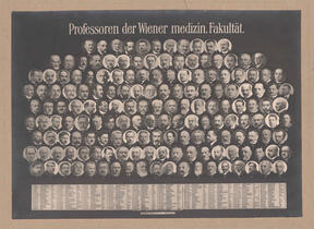 Trutnov, Persönlichkeiten, Josef Nowak, Tableau der Professoren der Universität Wien