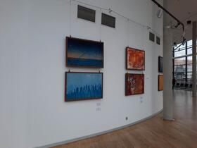 Trutnov, Společenské centrum Uffo, Galerie Uffo, Martin Veselý, Plechová abstrakce