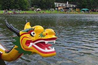 Trutnov, Kemp Dolce, Závody dračích lodí