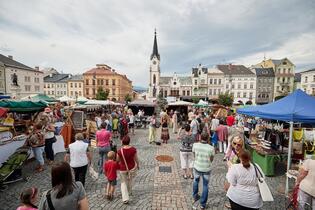 trutnovský jarmark, náměstí