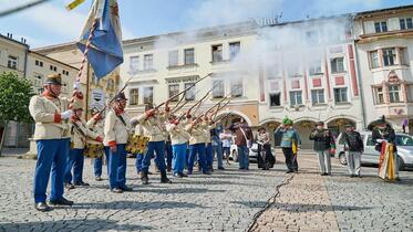 Trutnov, NS Den bitvy u Trutnova 27.6.1866