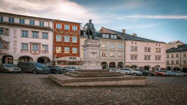 Trutnov, Von Statue zu Statue im Stadtzentrum