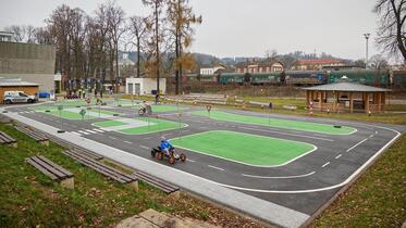 Trutnov, Ośrodek sportu i rekreacji, Przygodowy plac zabaw, miasteczko ruchu drogowego
