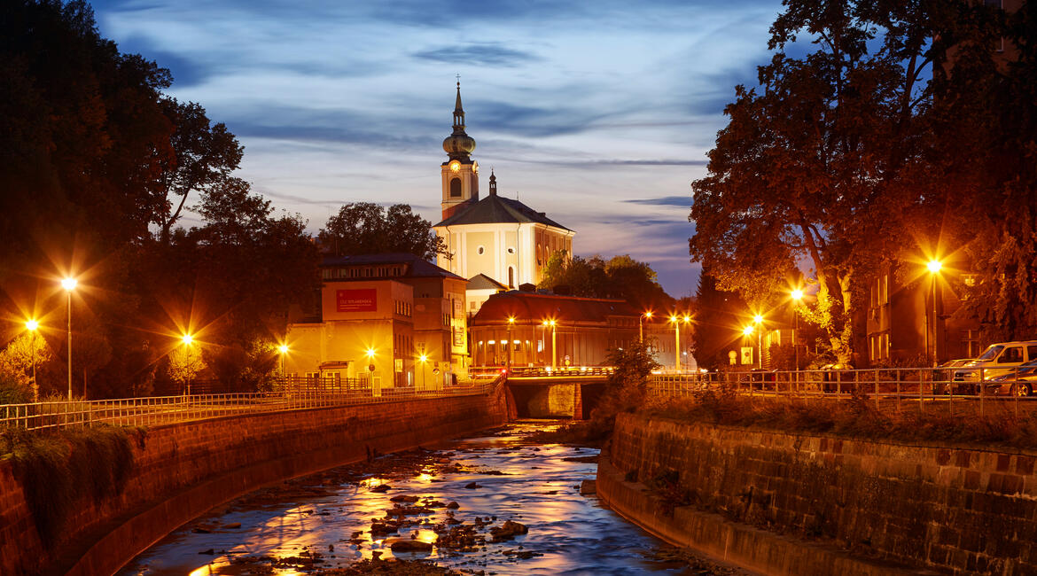Trutnov kostel Narození Panny Marie