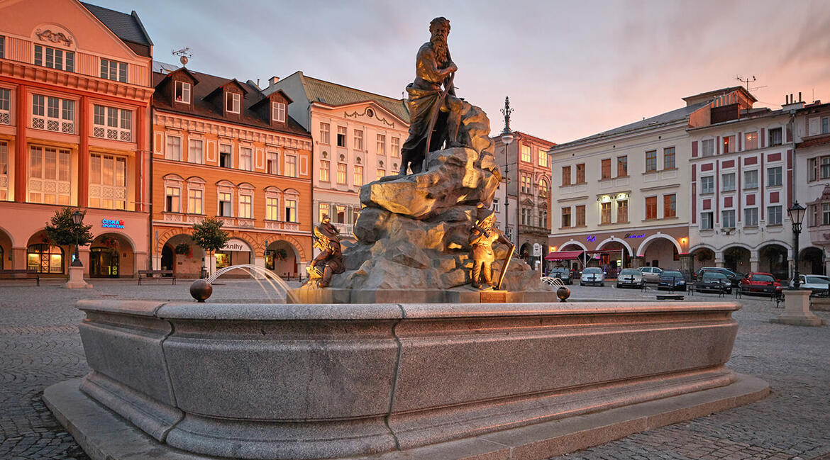 Trutnov Krakonošova kašna 