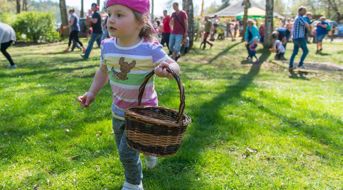 Trutnov, Kemp Dolce, Lov velikonočních vajíček