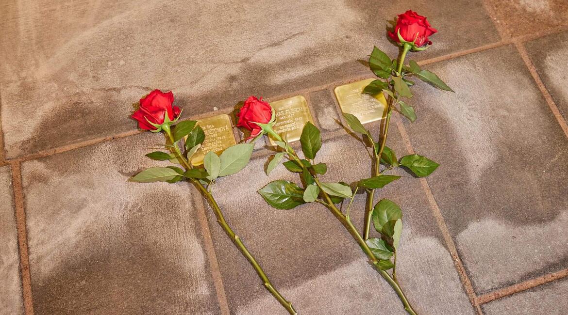 Stolpersteine, photo M. Šálek