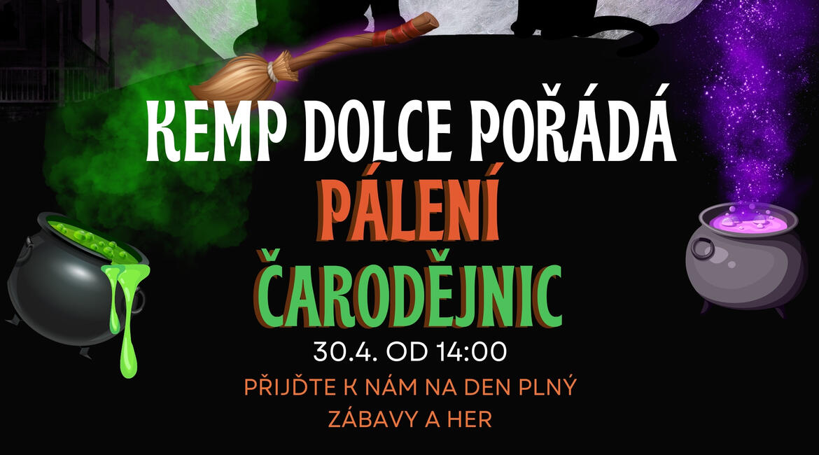 Trutnov, Dolce, Pálení čarodějnic