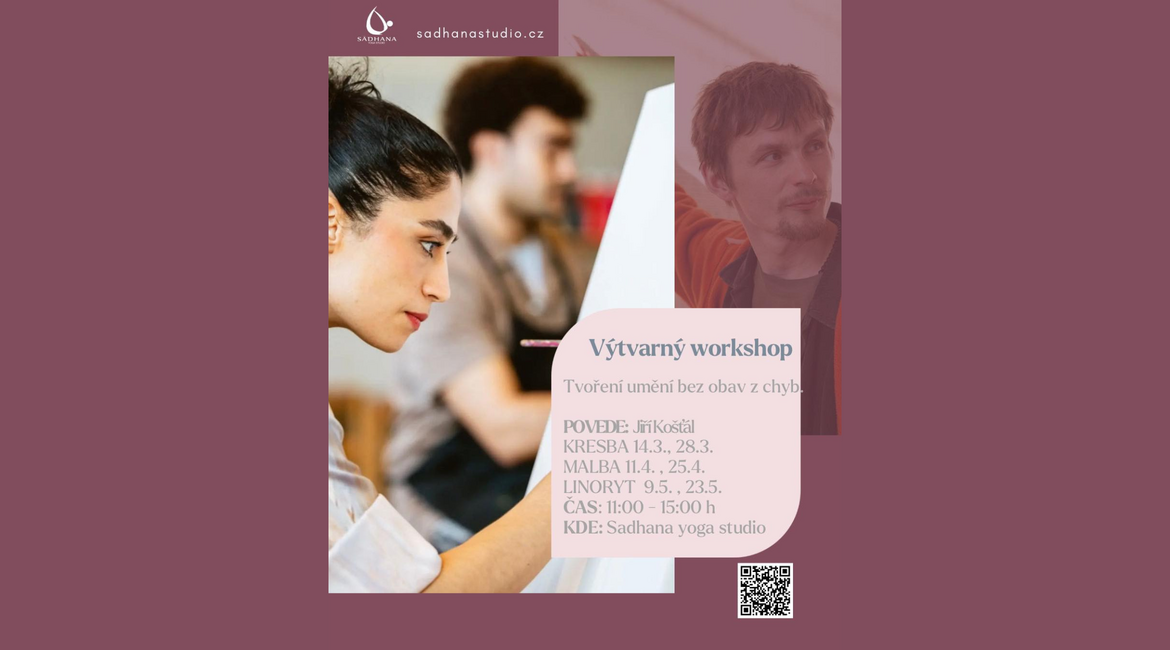 Tvoření umění bez obav z chyb - Malba