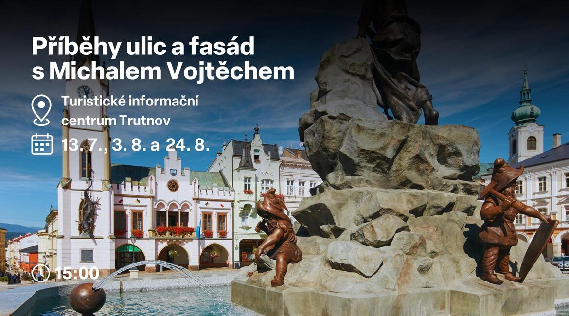 Komentovaná procházka - Příběhy ulic a fasád s Michalem Vojtěchem