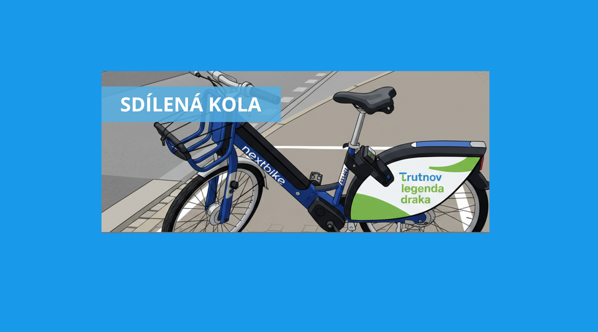 Trutnov, sdílená kola