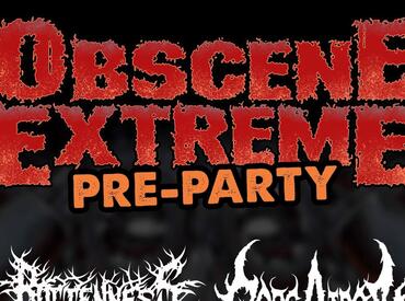 Trutnov, Sokolovna, festival Obscene Extreme Pre Party