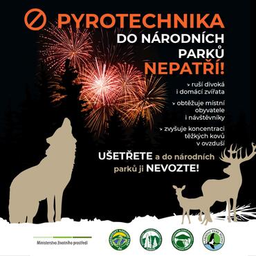 Trutnov, KRNAP, pyrotechnika do NP nepatří