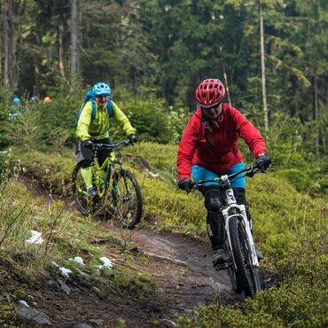 Trutnov, Lhota u Trutnova, jednosměrné MTB stezky TrutnovTrails