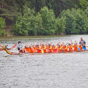 Trutnov, sport and recreational lakeside resort Dolce, Dragon Boats competition of Trutnov Challenge Cup