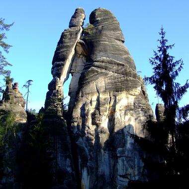 Trutnov, Kladské pomezí, rock towns, Adršpach, Lovers in the morning